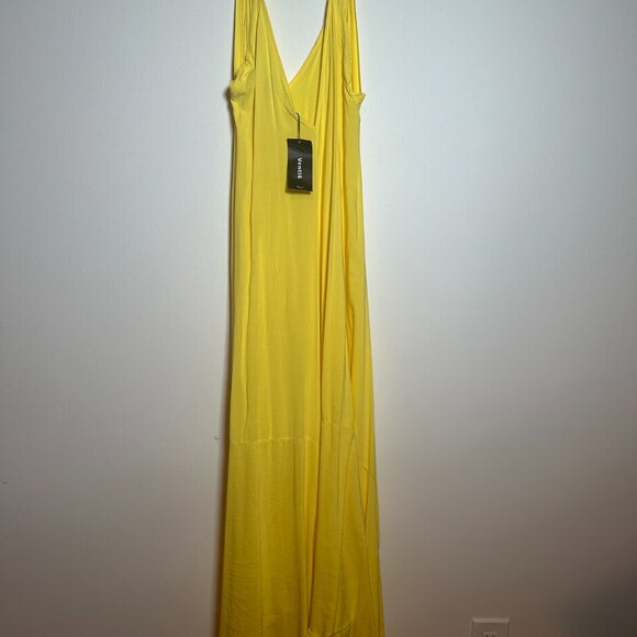 Flowy Yellow Maxi Dress - Picture 3 of 3